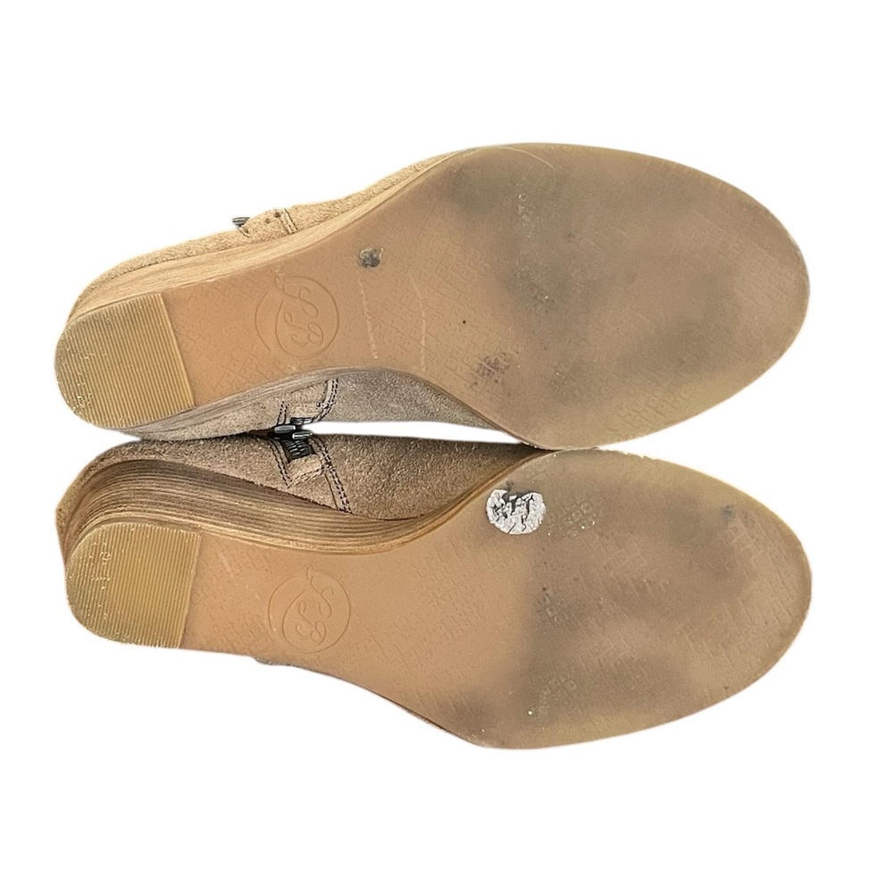 SALE Lucky Brand Jakobie Peep Toe Wedges - Picture 5 of 8